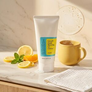 NEW COSRX Low pH Good Morning Gel Cleanser 150ml - K-Beauty Tea Tree BHA